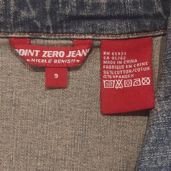 Point Zero Classic Blue Jean Jacket - Picture 2 of 3